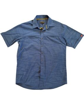 Men’s McDonald’s Apparel Collection Managers blue shirt EUC Size Medium